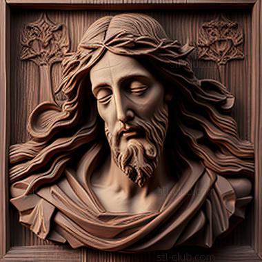 3D model st jesus (STL)